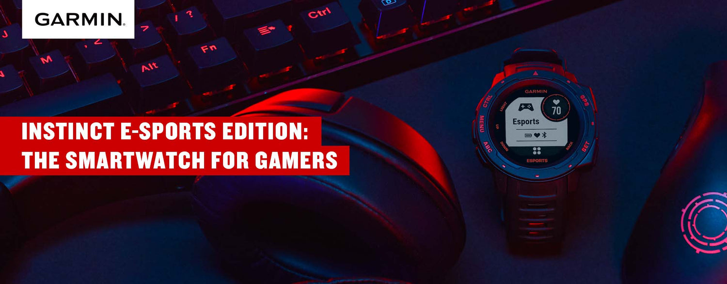 Instinct Esports Edition: The Smartwatch for Gamers