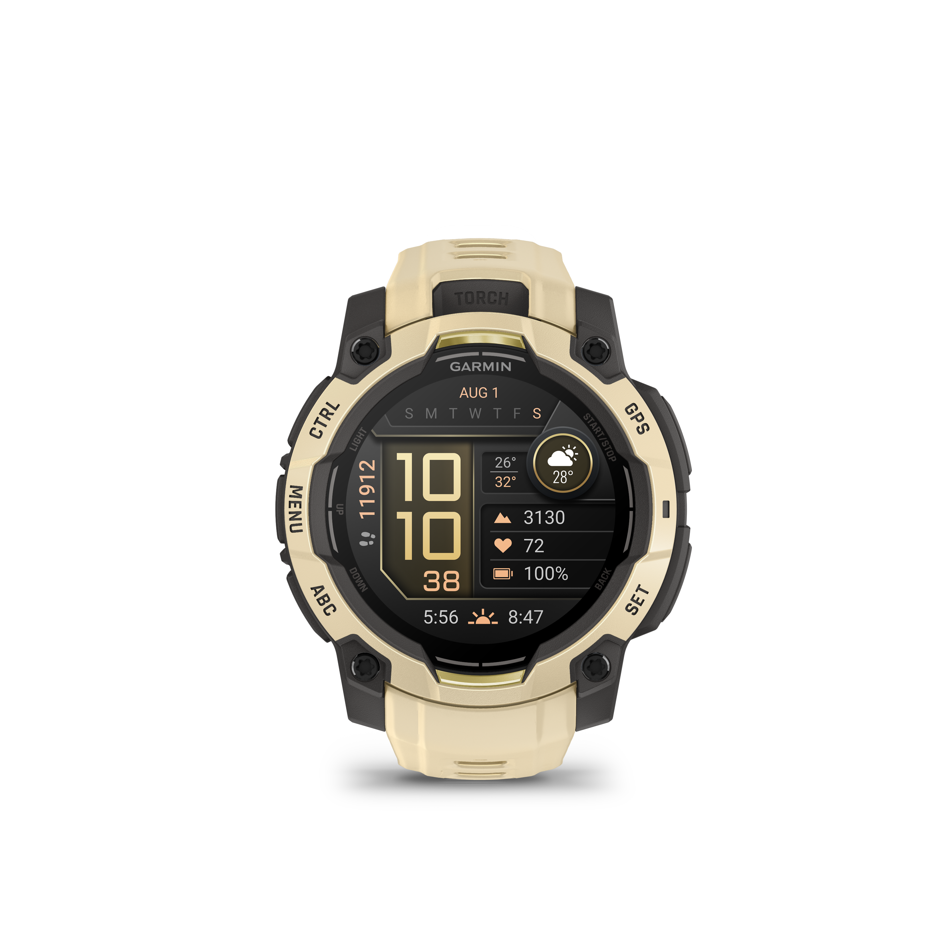 Garmin Instinct 3 AMOLED - Alpine Limited Edition (45mm, Citrine)