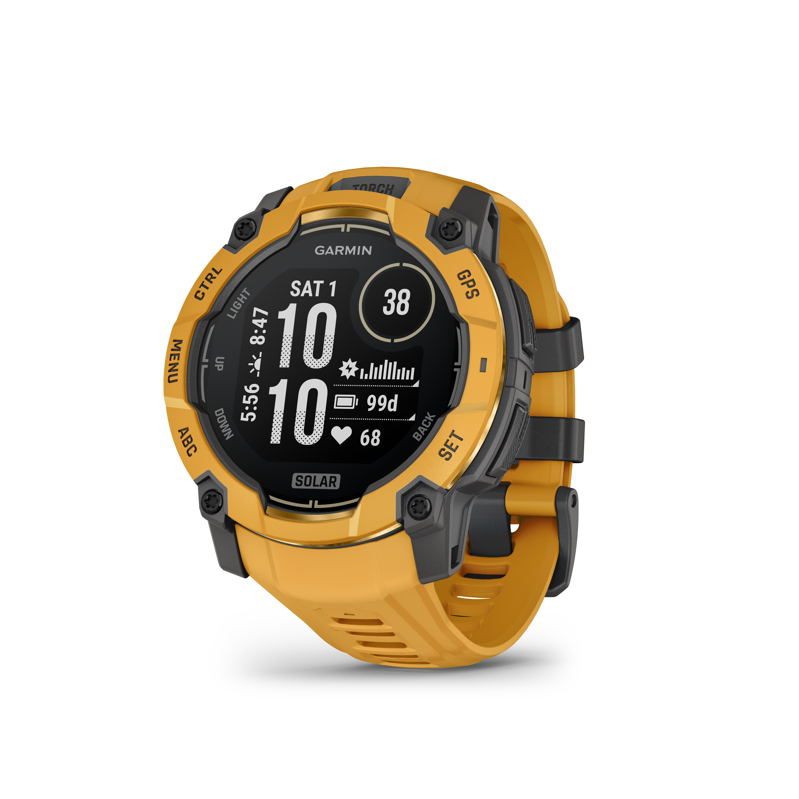 Garmin Instinct 3 Solar - Alpine Limited Edition (50mm, Solar Sunburst)