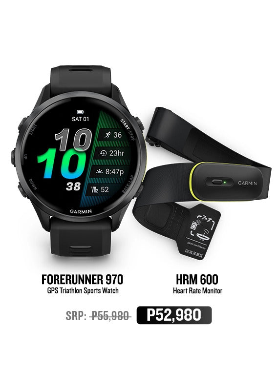 Black Forerunner 970 with Black Strap