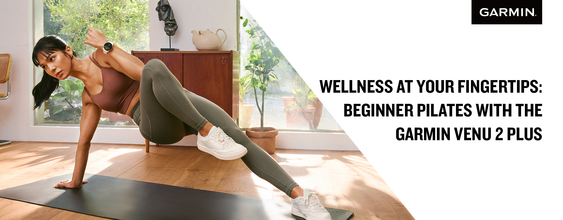 Wellness at your Fingertips: Beginner Pilates with the Garmin Venu 2 Plus