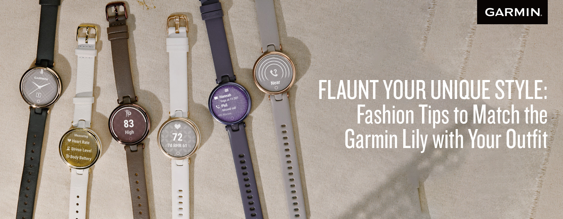 Flaunt Your Unique Style: Fashion Tips to Match the Garmin Lily with Your Outfit