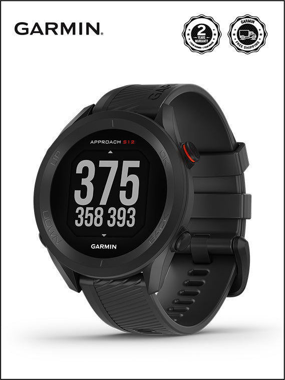Garmin Approach® S12 – Golf GPS, Black