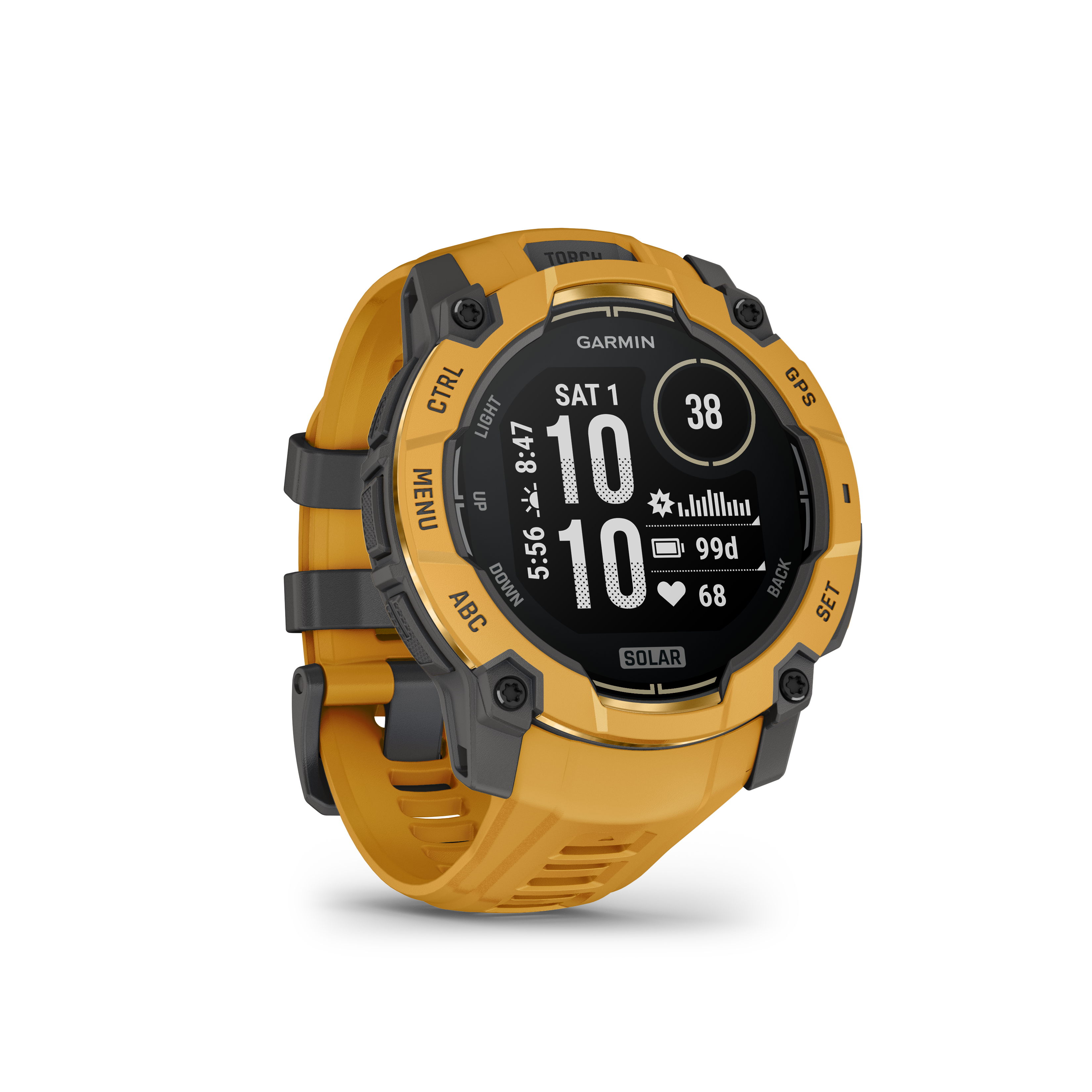 Garmin Instinct 3 Solar - Alpine Limited Edition (50mm, Solar Sunburst)