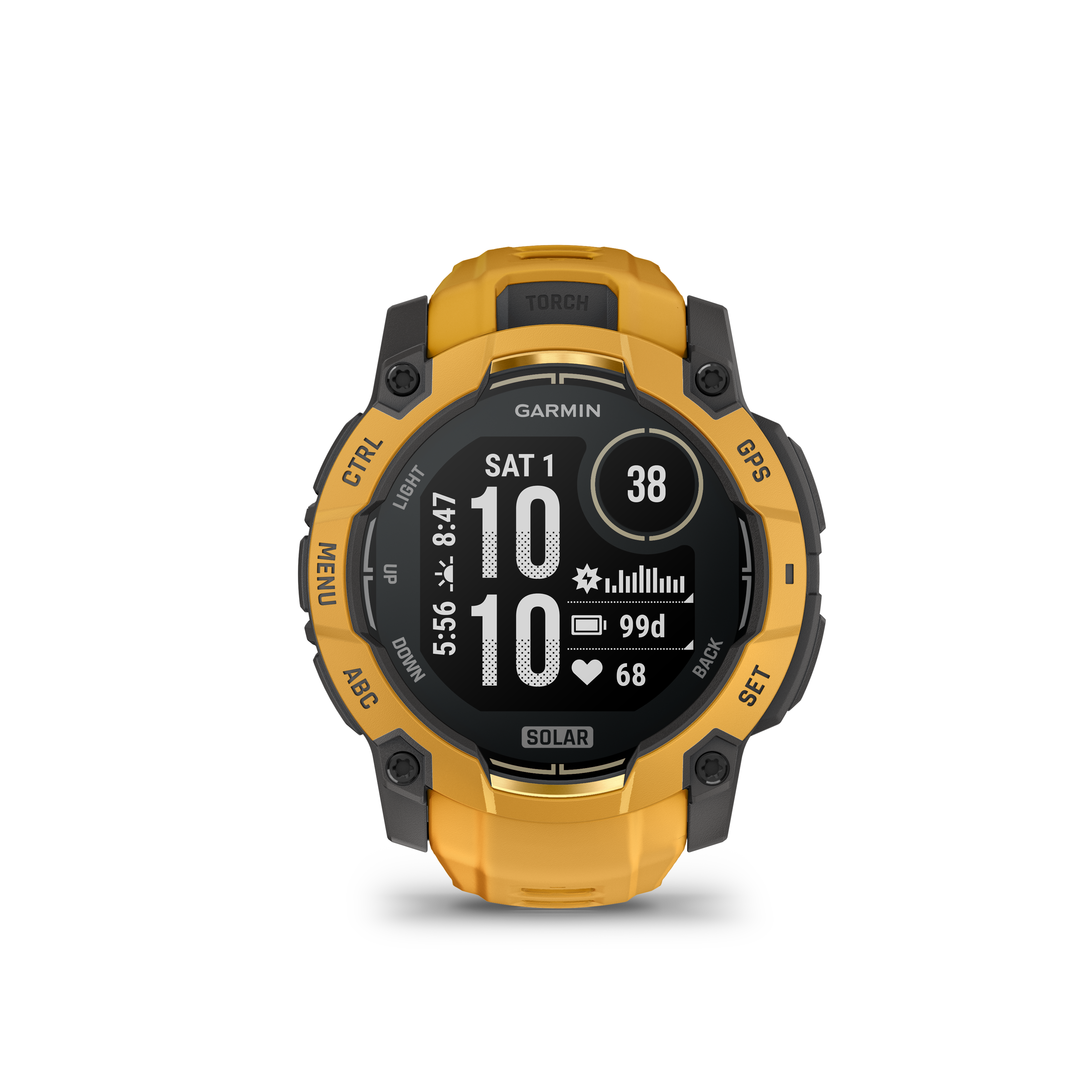 Garmin Instinct 3 Solar - Alpine Limited Edition (50mm, Solar Sunburst)
