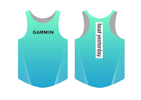 Garmin Singlet Green (NOT FOR SALE)