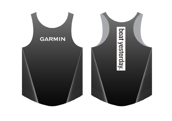 Garmin Singlet Black (NOT FOR SALE)